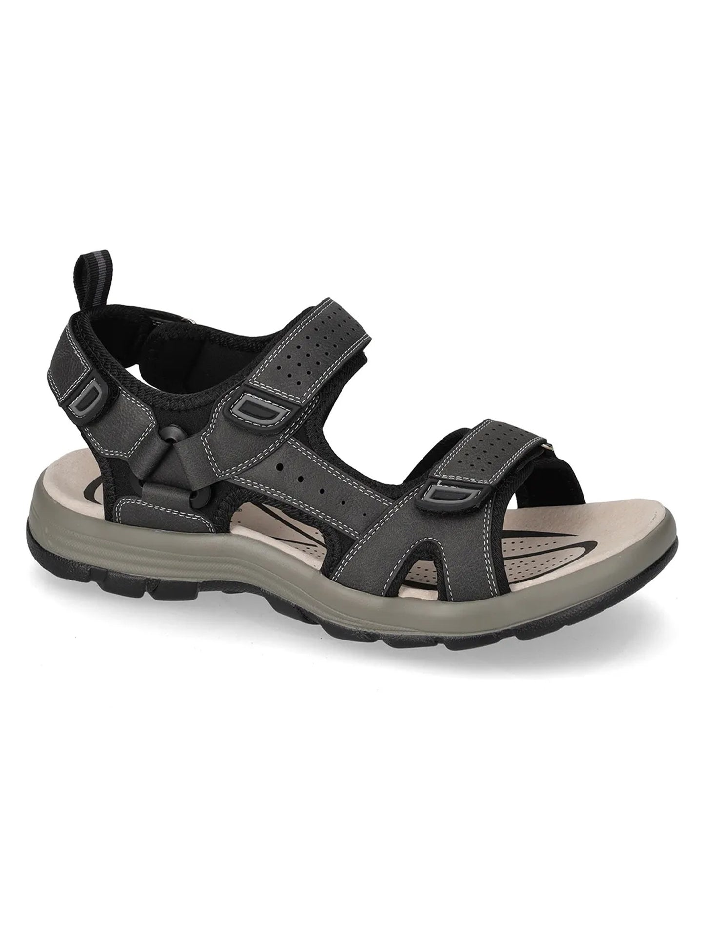 Sandali Valleverde uomo in grigio per la primavera-estate