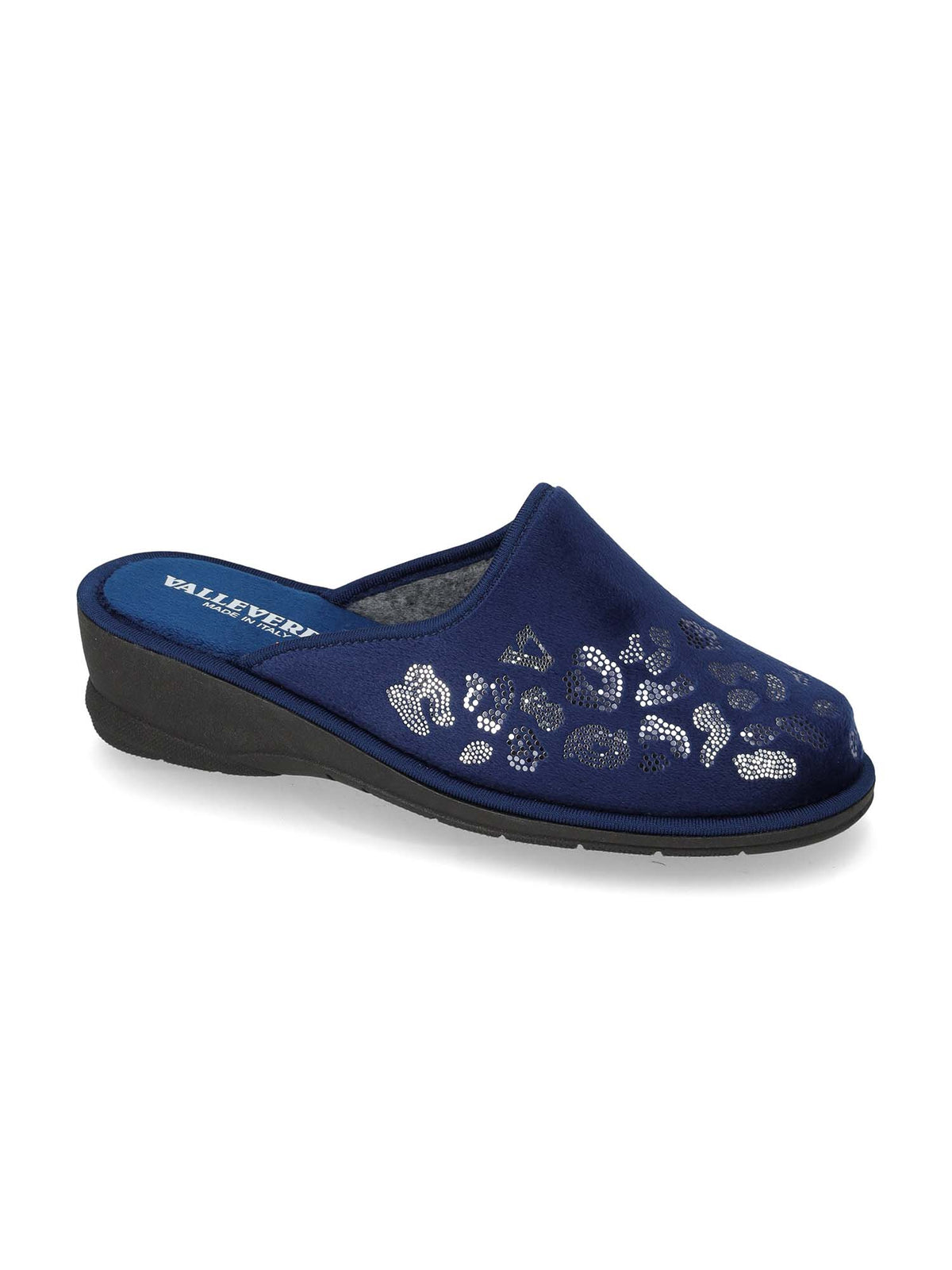 Valleverde Ciabatta, scarpe da donna blu