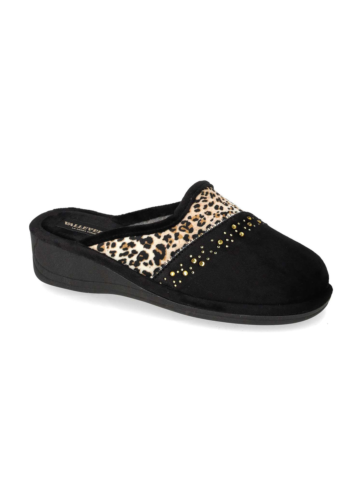 Valleverde ciabatta da donna nera