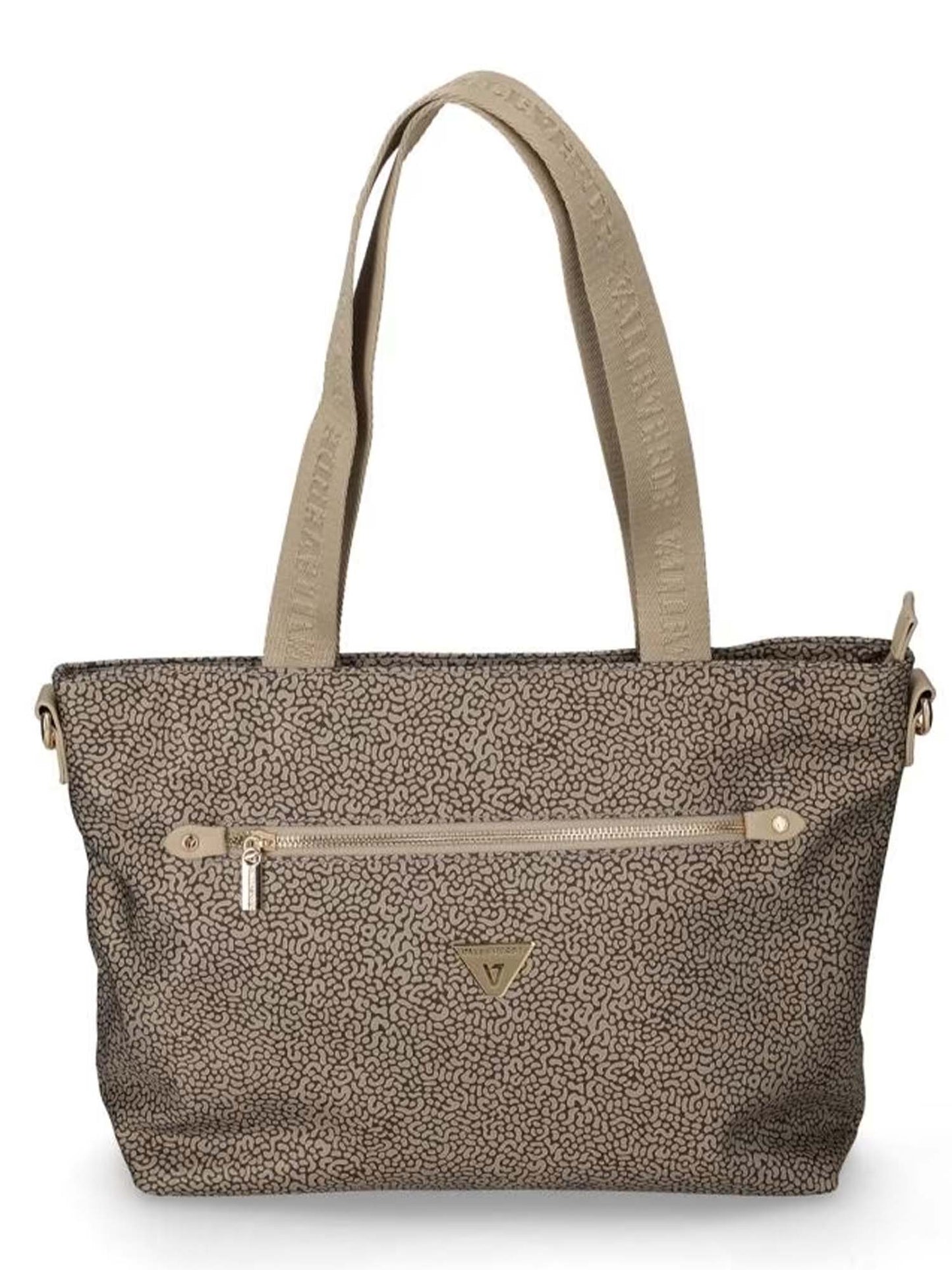 Valleverde shopping bag beige elegante da Donna per primavera-estate