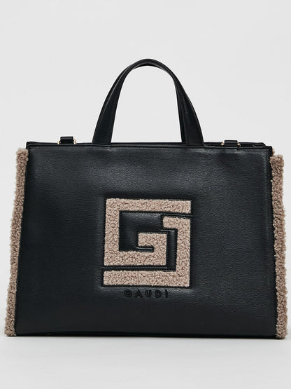 BORSA EMILY FUR GAUDI' DONNA NERO