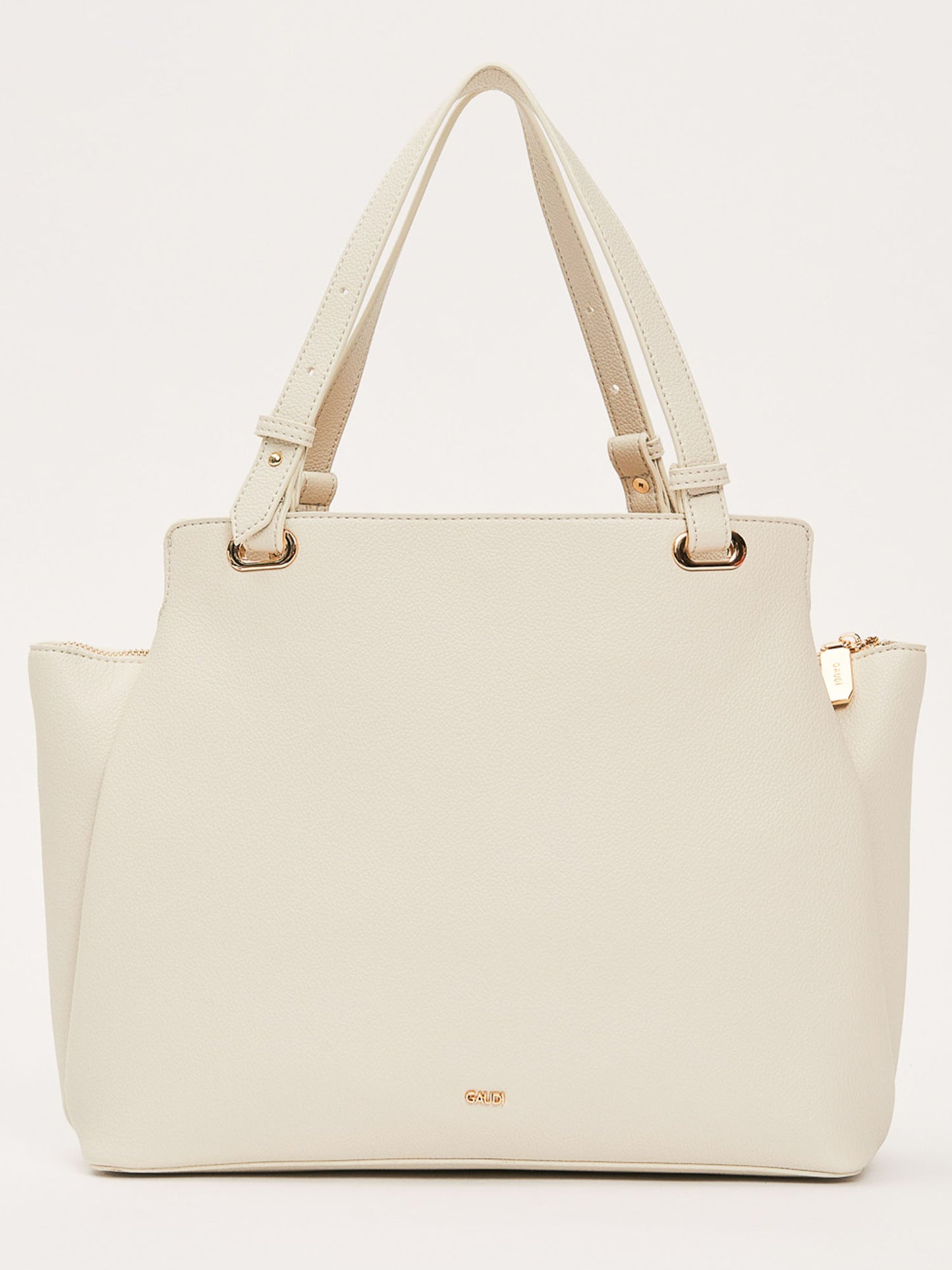 Gaudì Ginnie, borsa a mano donna color crema raffinata