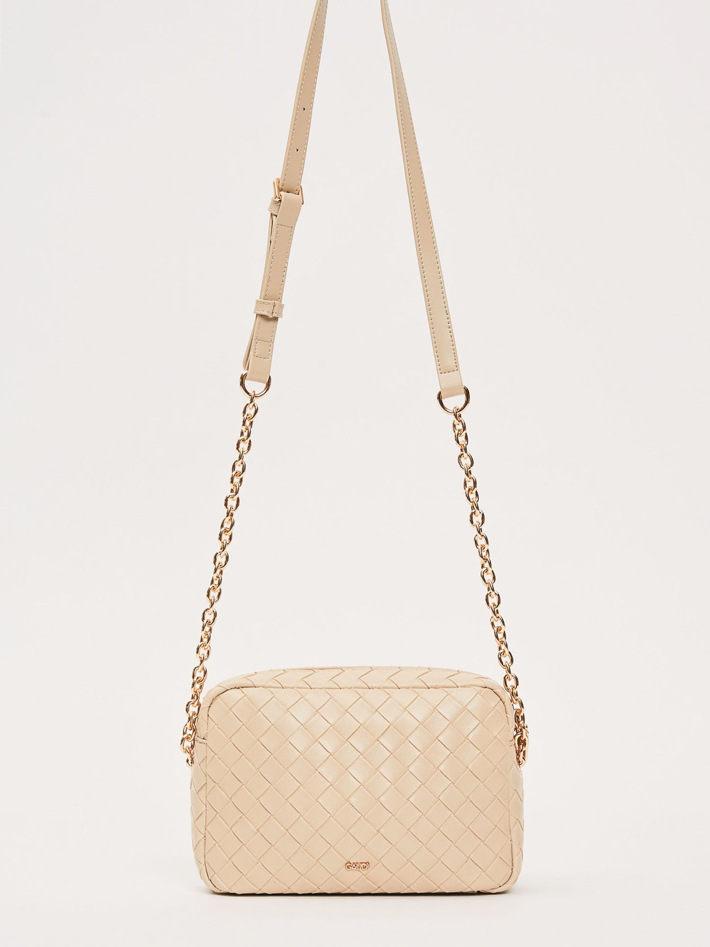Gaudi' Gaia, borsa crossbody donna color crema
