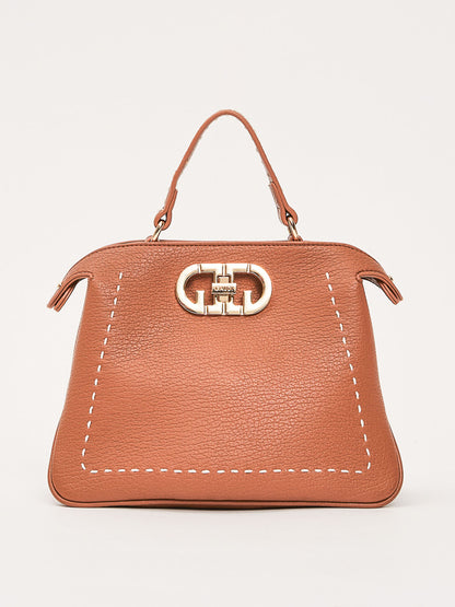 Gaudi' Grace, mini handbag elegante da donna color crema