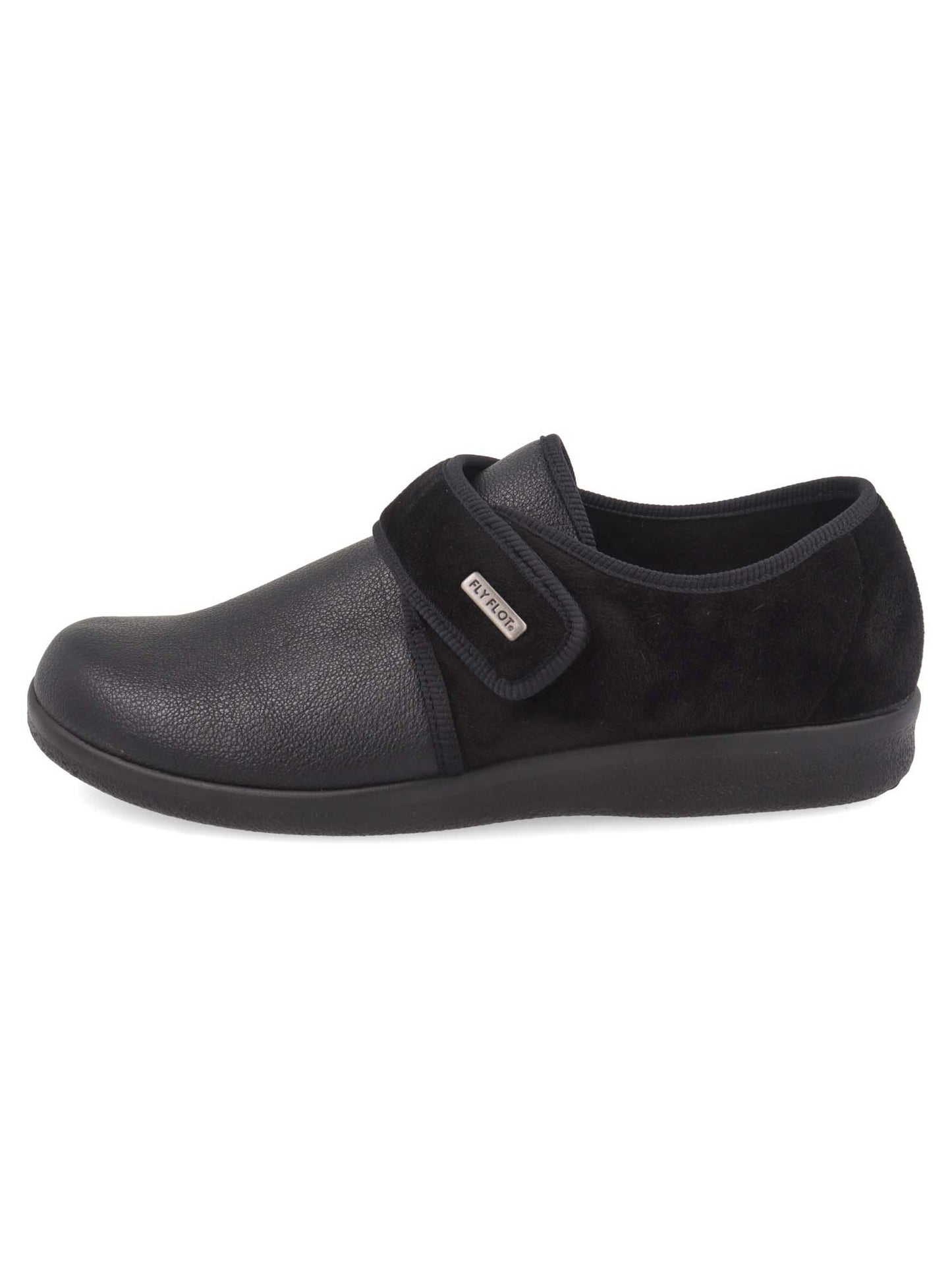 PANTOFOLA CHIUSA FLY FLOT DA DONNA NERO