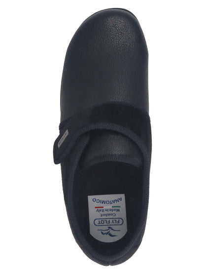 PANTOFOLA CHIUSA FLY FLOT DA DONNA NERO
