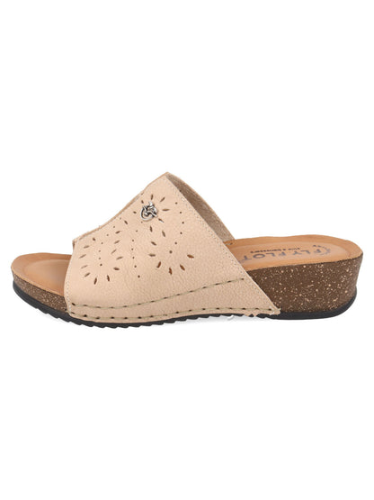 Sandali Fly Flot beige donna da adulto comodi e versatili