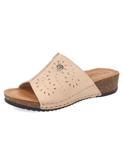 Sandali Fly Flot beige donna da adulto comodi e versatili