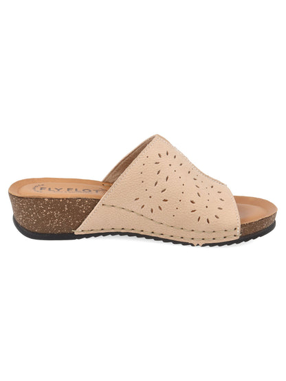 Sandali Fly Flot beige donna da adulto comodi e versatili