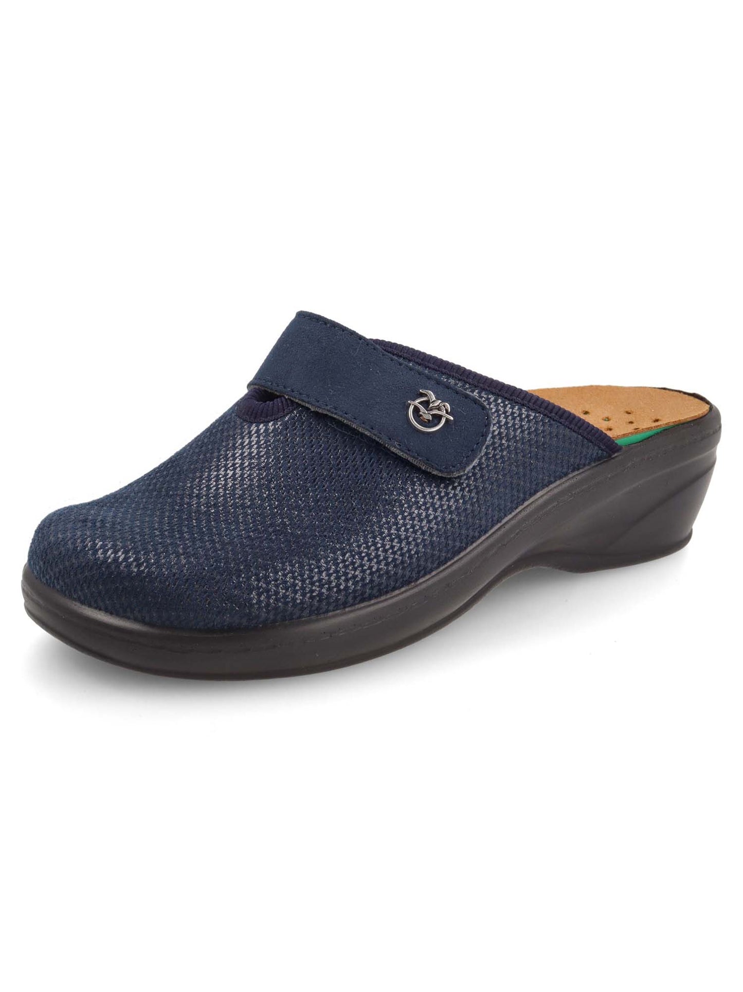 CIABATTA MICROFIBRA ELASTICA FLY FLOT DA DONNA BLU