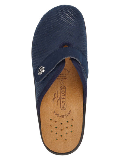 CIABATTA MICROFIBRA ELASTICA FLY FLOT DA DONNA BLU