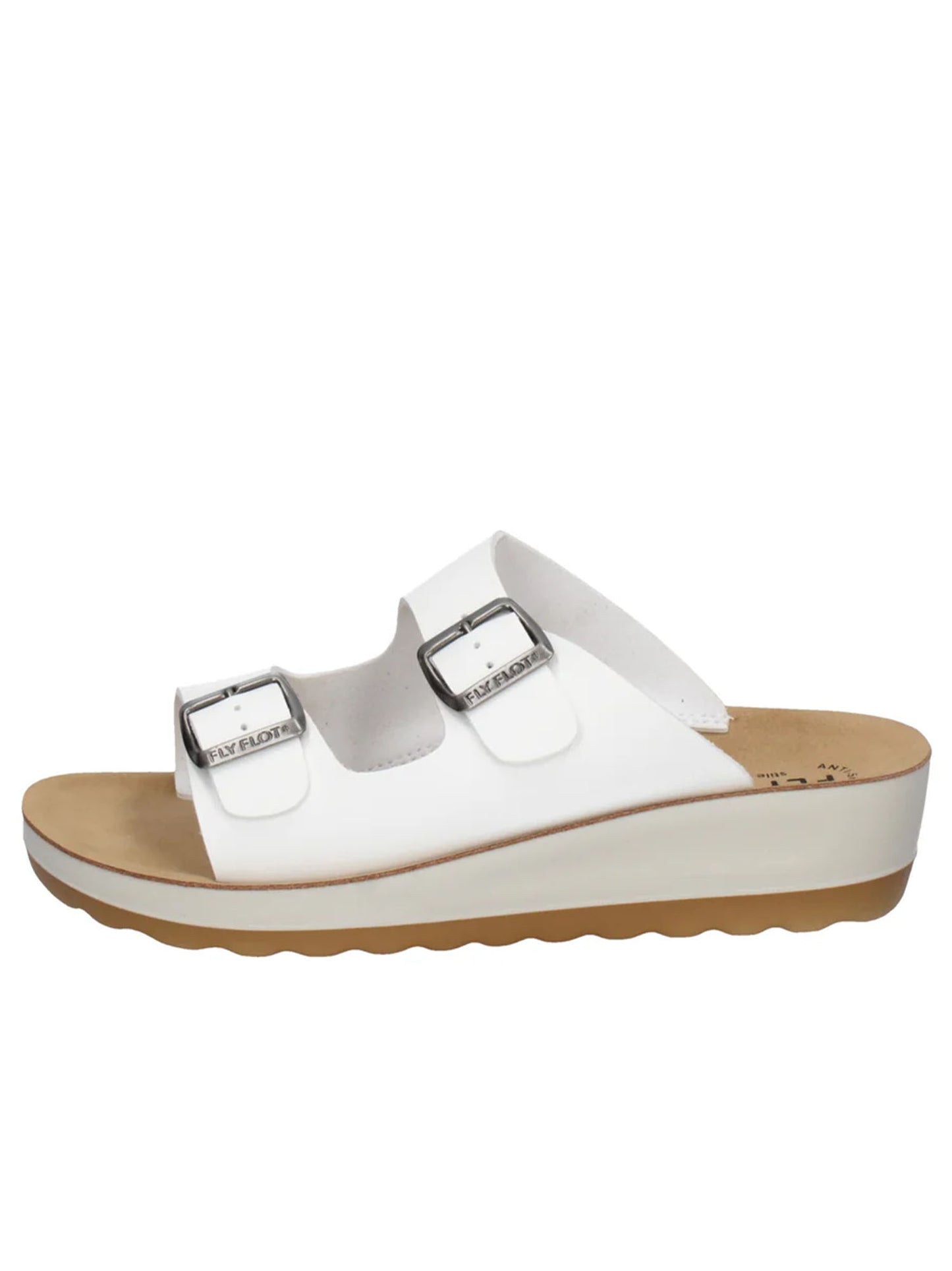 Ciabatte donna Fly Flot bianche per uso civile casual