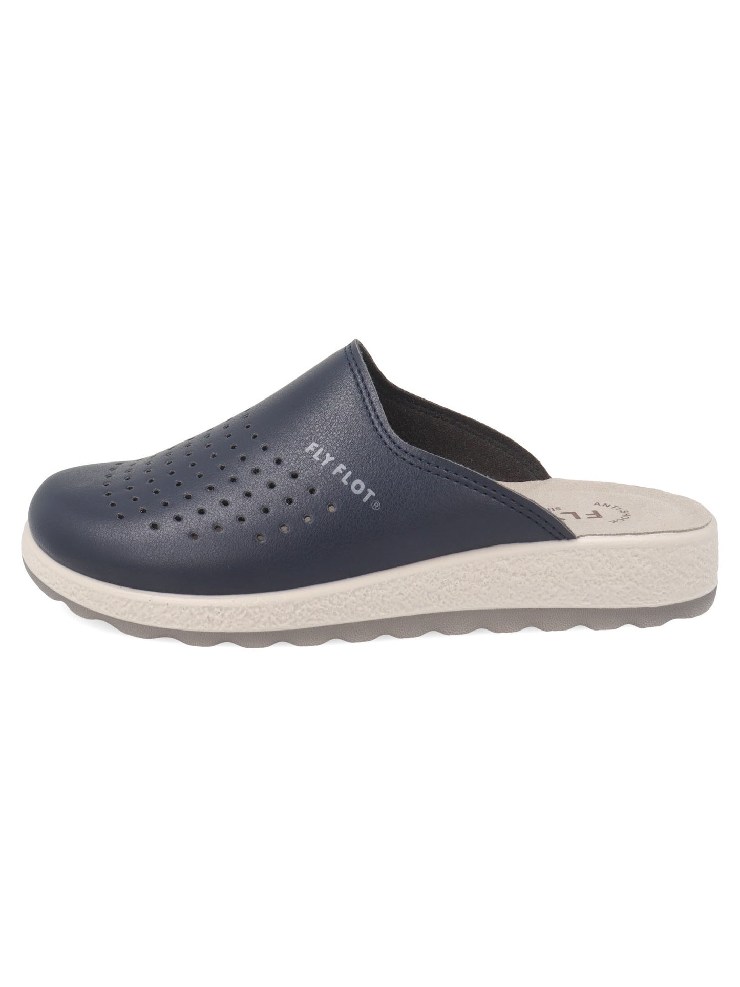 Ciabatte da donna Fly Flot blu con tecnologia antishock e comodità