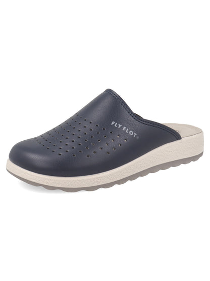 Ciabatte da donna Fly Flot blu con tecnologia antishock e comodità