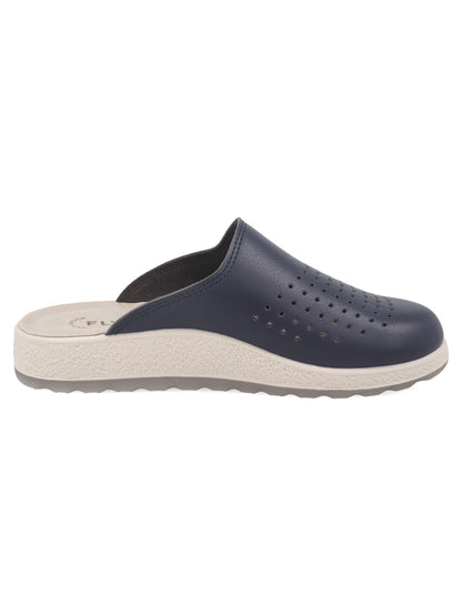 Ciabatte da donna Fly Flot blu con tecnologia antishock e comodità