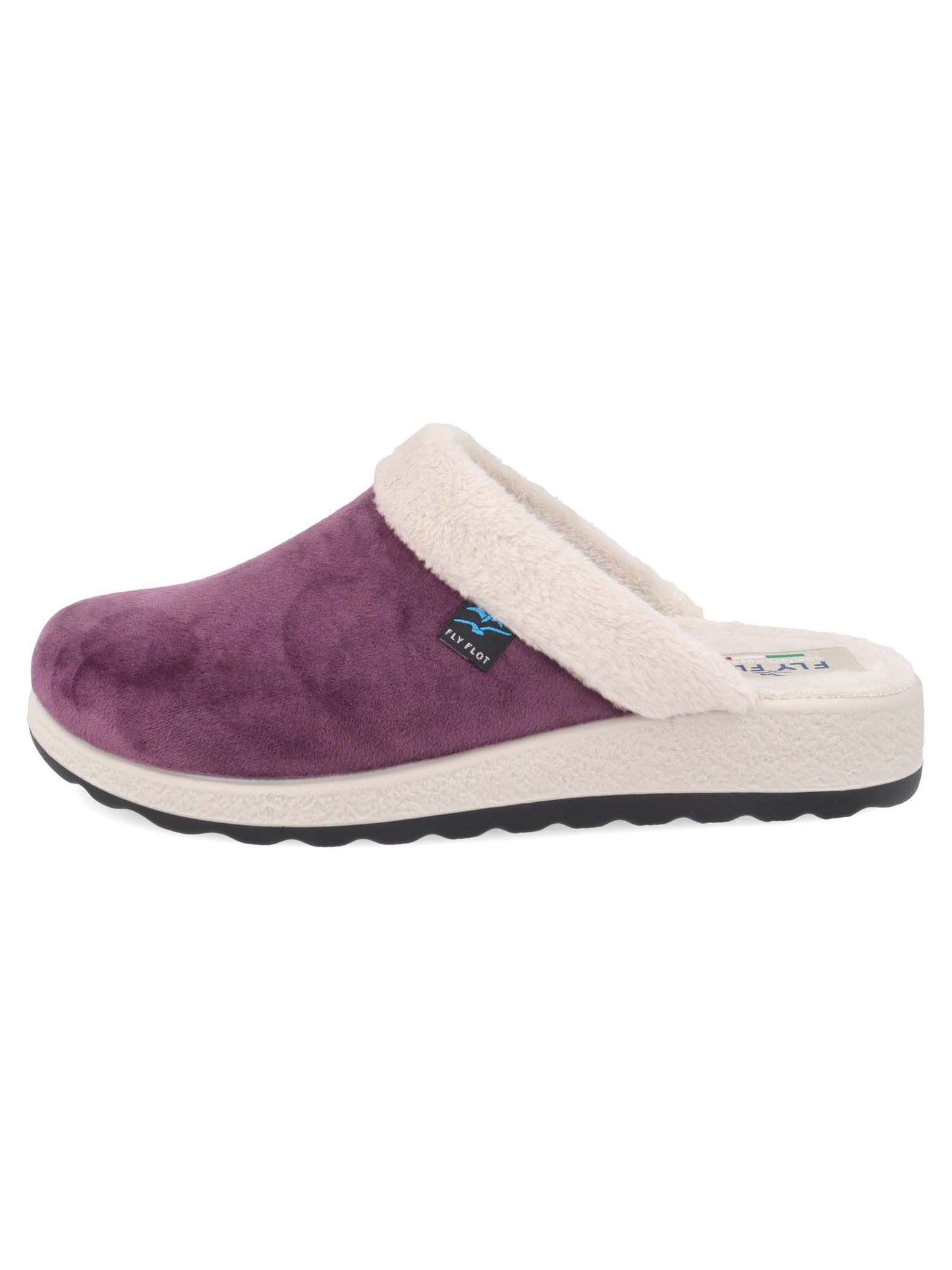 CIABATTA IN PANNO DA DONNA FLY FLOT BORDEAUX