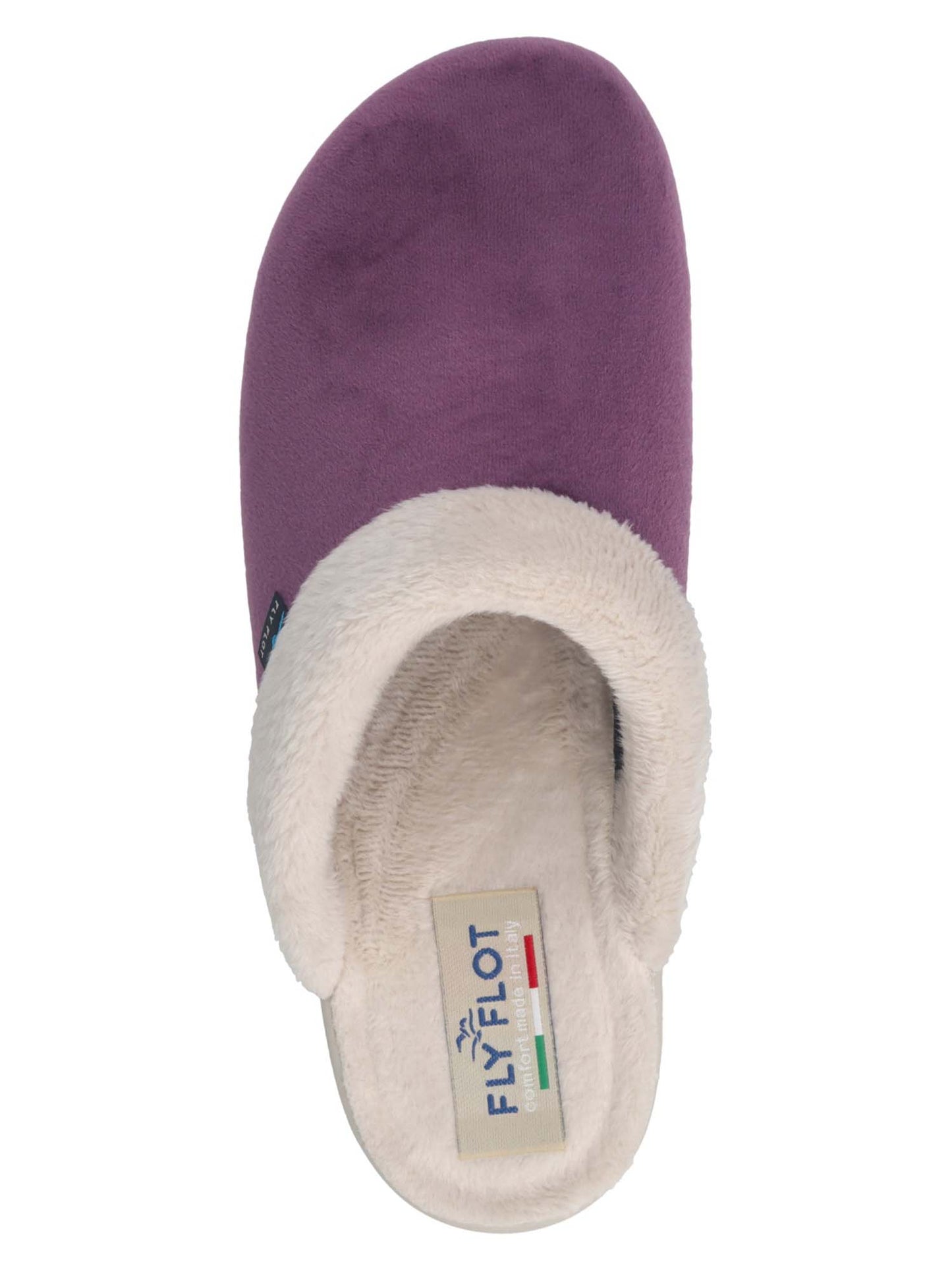 CIABATTA IN PANNO DA DONNA FLY FLOT BORDEAUX