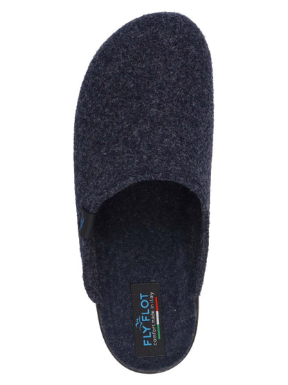 CIABATTA IN LANA FLY FLOT DA UOMO BLU