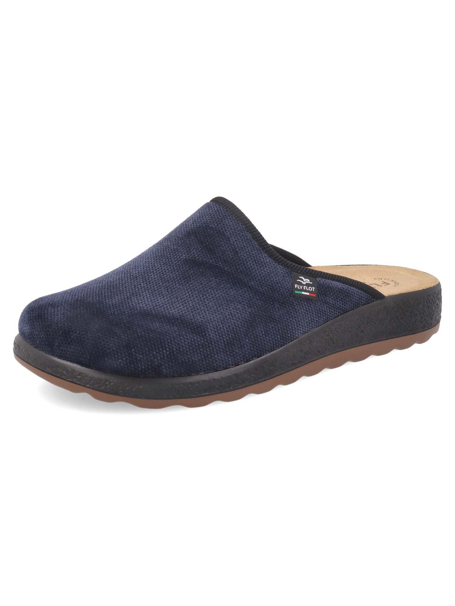 CIABATTA IN MICROFIBRA FLY FLOT DA UOMO BLU