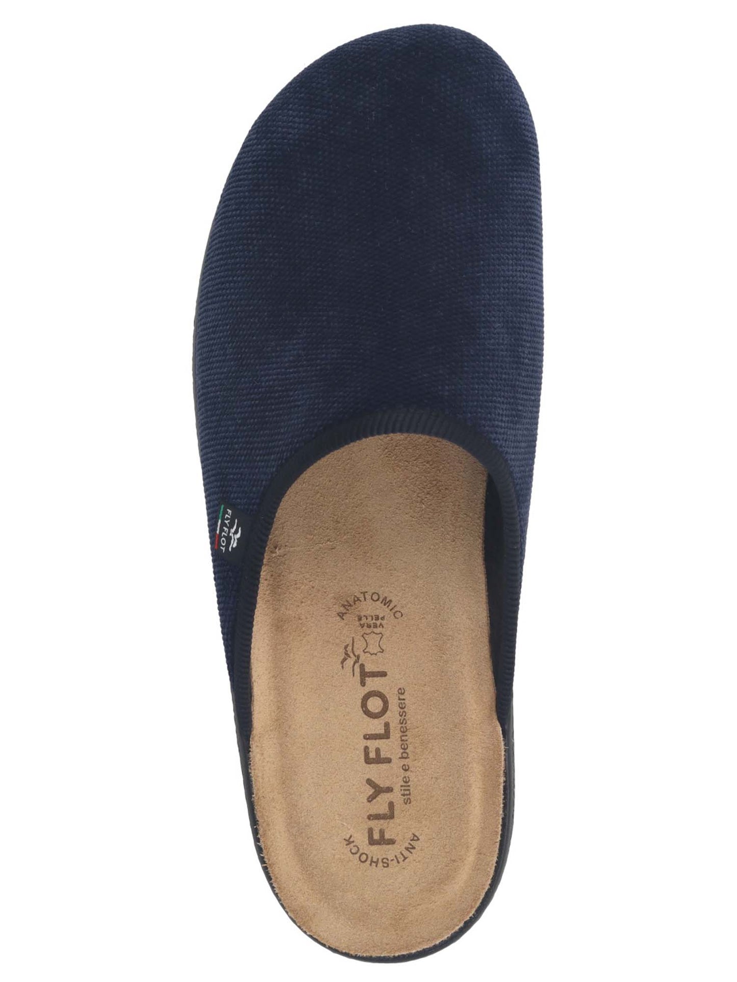 CIABATTA IN MICROFIBRA FLY FLOT DA UOMO BLU