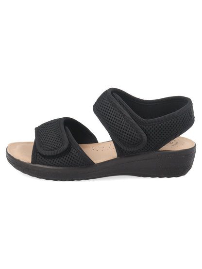 Fly Flot ciabatta nera donna per il massimo comfort quotidiano