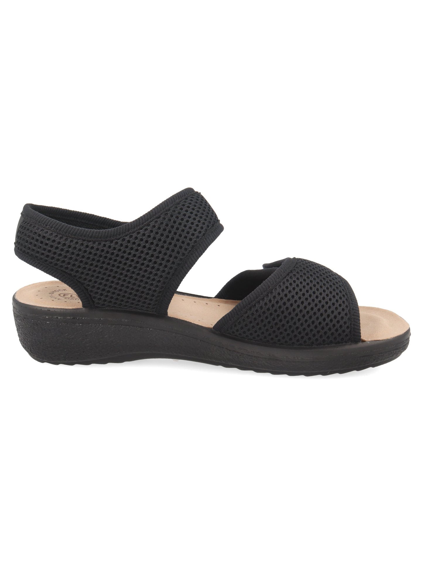 Fly Flot ciabatta nera donna per il massimo comfort quotidiano