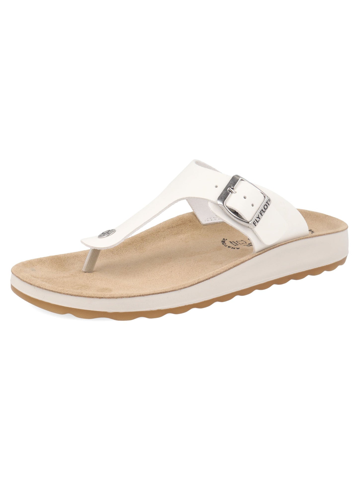 Sandali infradito Fly Flot bianchi da donna, eleganti e comodi
