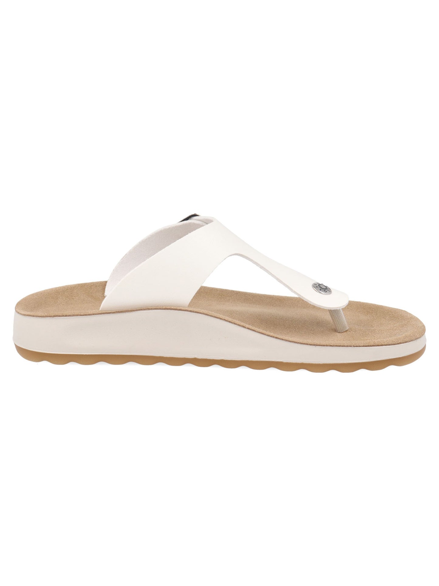 Sandali infradito Fly Flot bianchi da donna, eleganti e comodi
