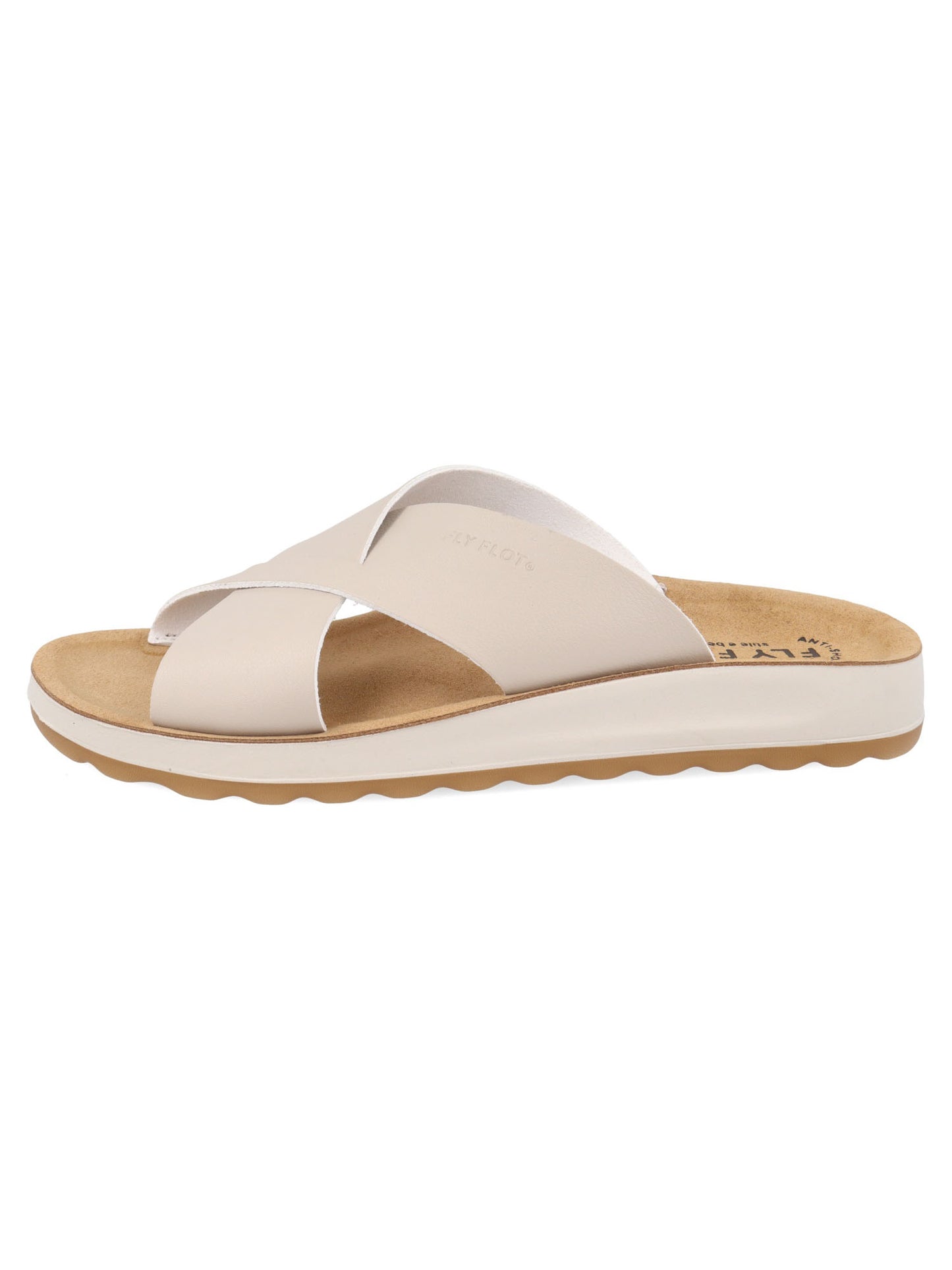 Fly Flot, sandalo donna beige leggero e confortevole