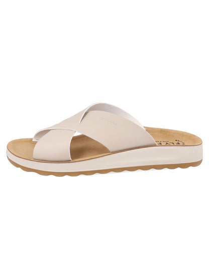 Fly Flot, sandalo donna beige leggero e confortevole
