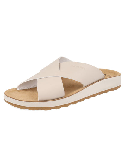 Fly Flot, sandalo donna beige leggero e confortevole
