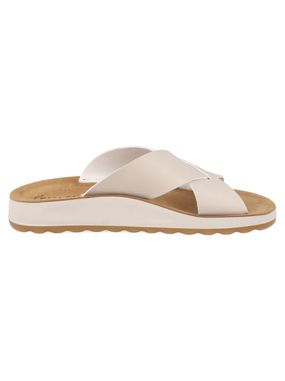 Fly Flot, sandalo donna beige leggero e confortevole