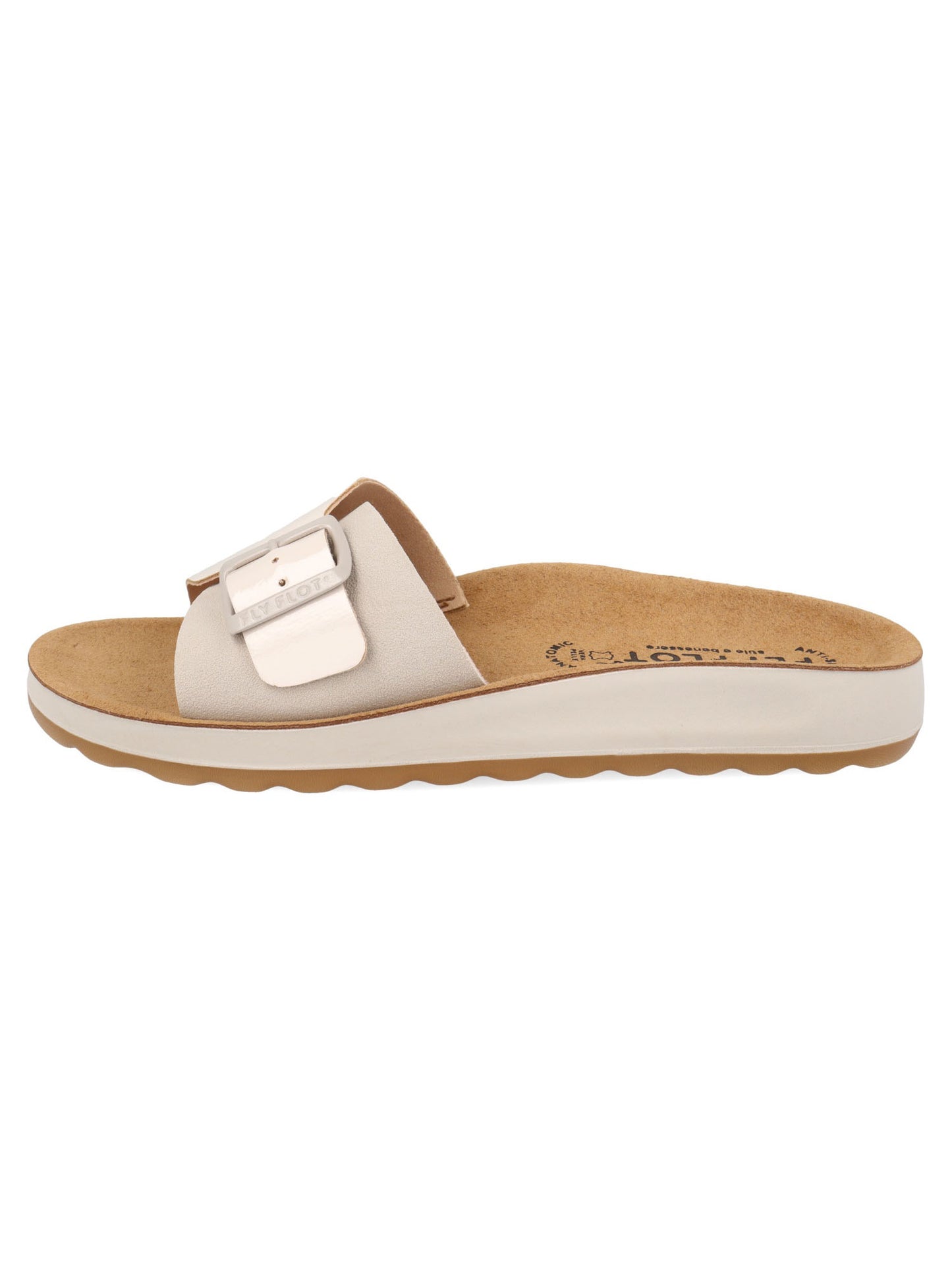 Sandalo Fly Flot da donna avorio, comfort e stile estivo casual