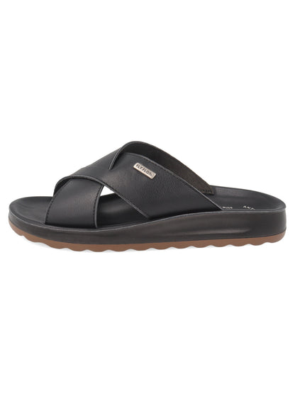 Sandalo uomo Fly Flot nero, leggero e antishock per ogni passo