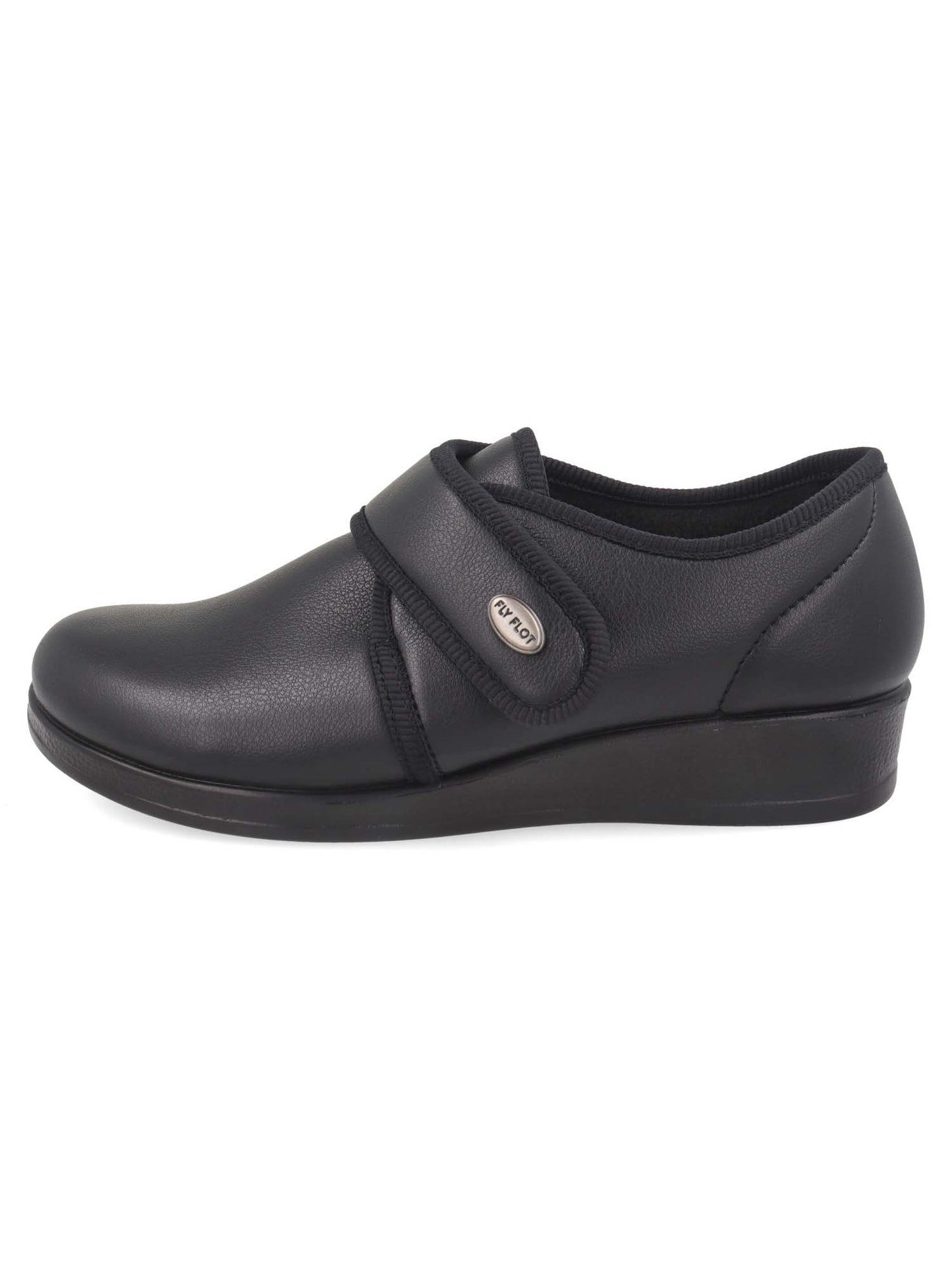 PANTOFOLA CHIUSA CON STRAPPO FLY FLOT DA DONNA NERO
