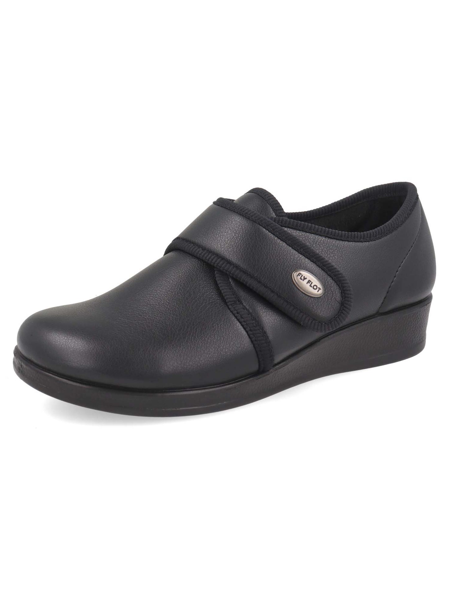PANTOFOLA CHIUSA CON STRAPPO FLY FLOT DA DONNA NERO