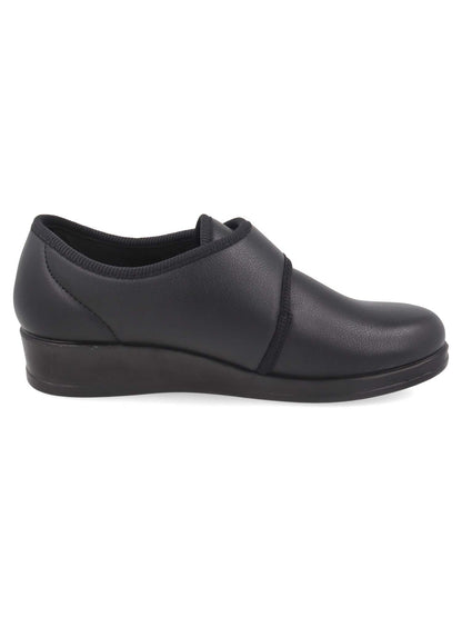 PANTOFOLA CHIUSA CON STRAPPO FLY FLOT DA DONNA NERO