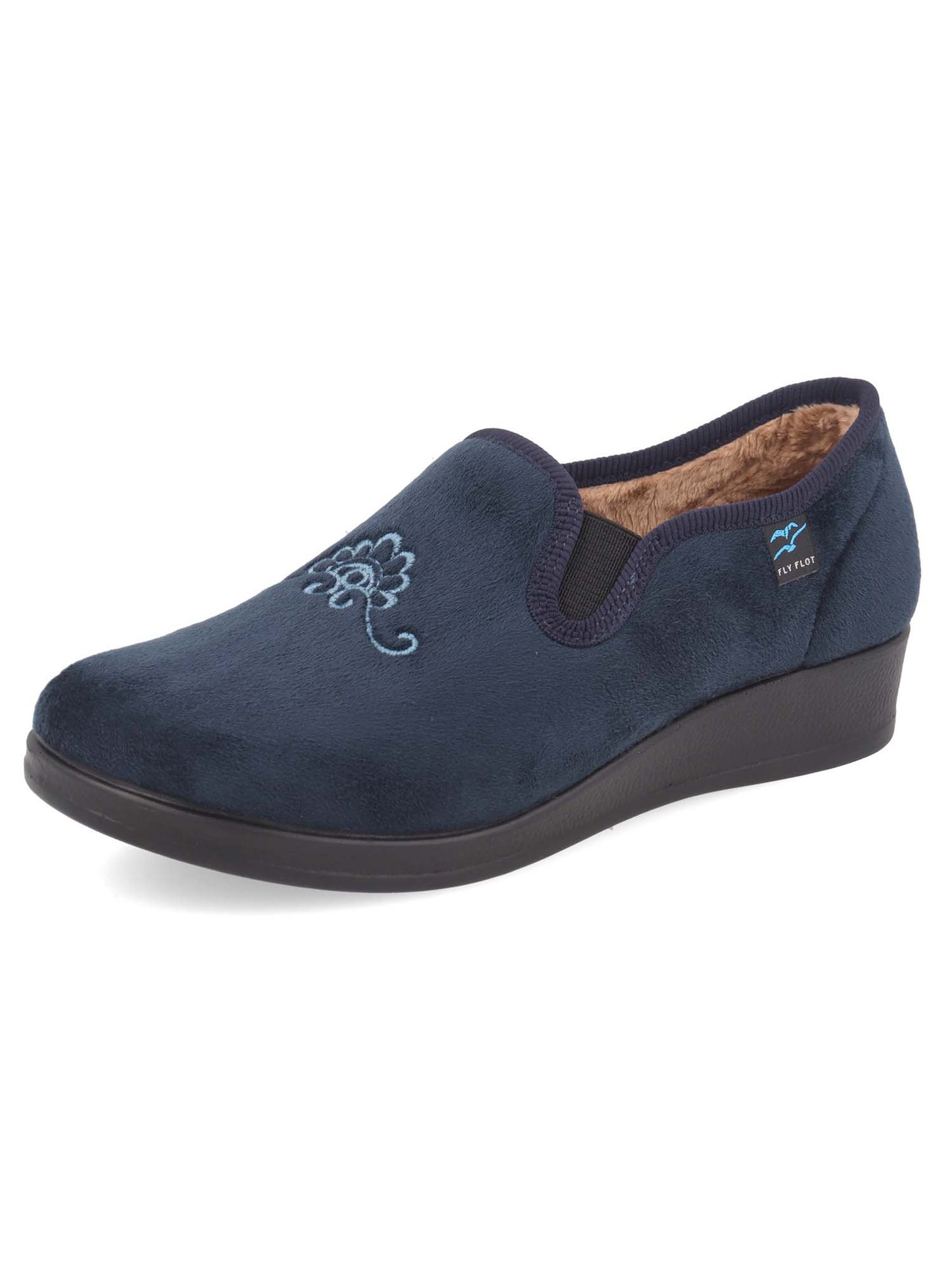 PANTOFOLA CHIUSA FLY FLOT DA DONNA BLU