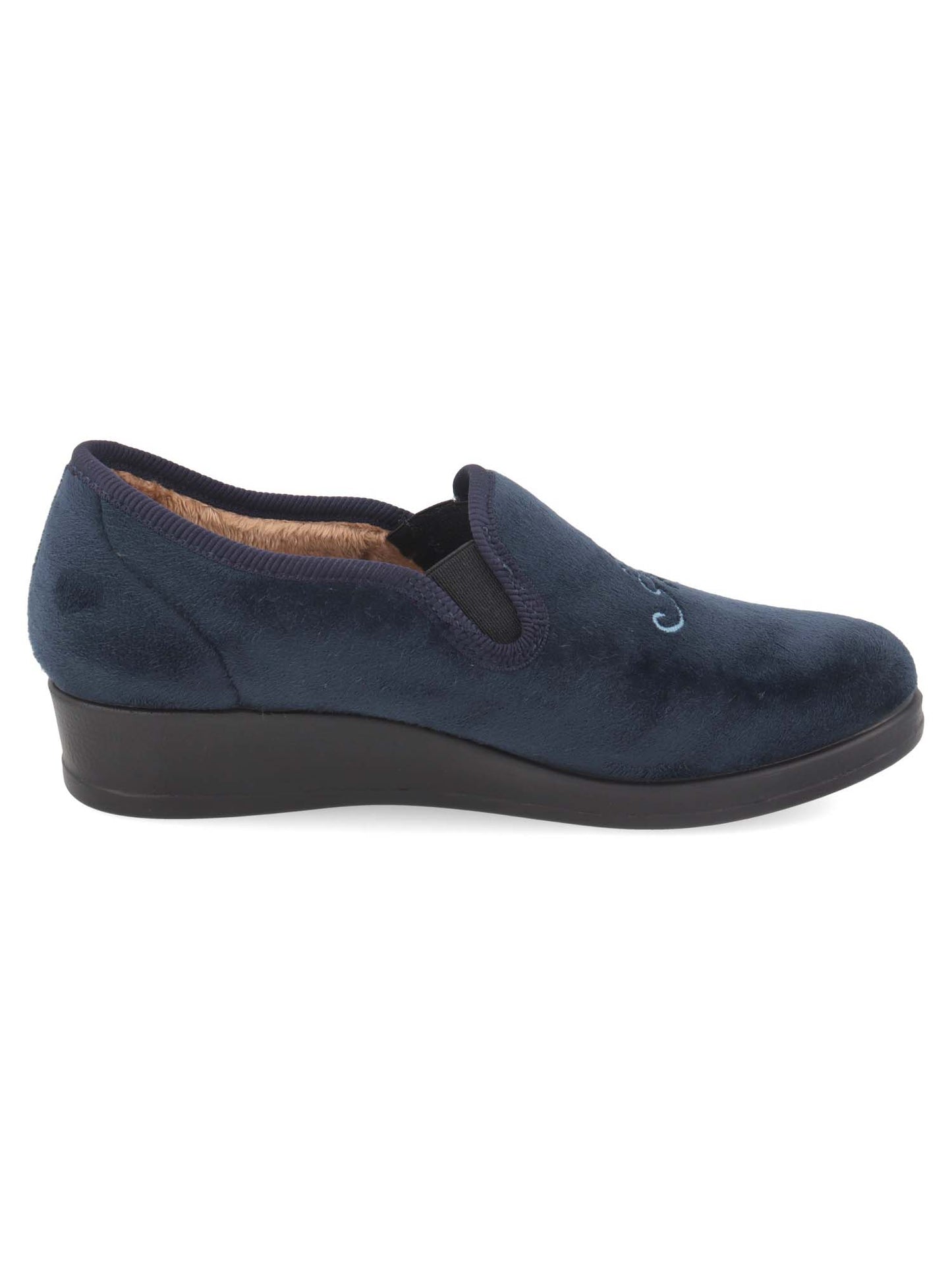 PANTOFOLA CHIUSA FLY FLOT DA DONNA BLU