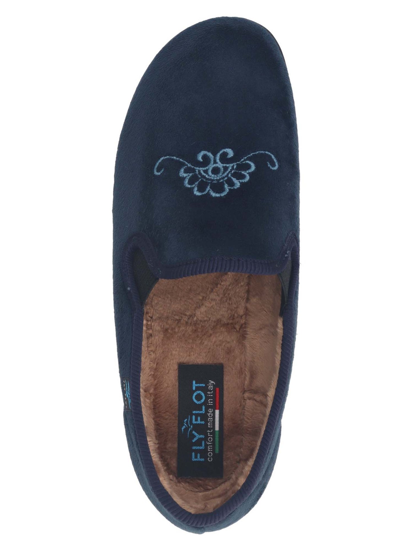 PANTOFOLA CHIUSA FLY FLOT DA DONNA BLU