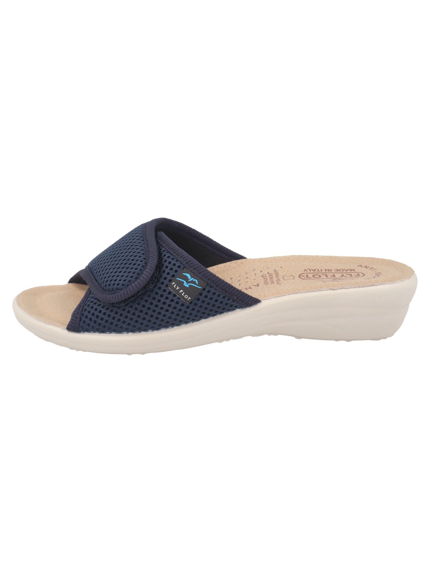 Ciabatte donna Fly Flot anatomiche e confortevoli in blu