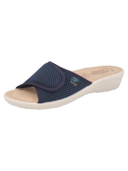 Ciabatte donna Fly Flot anatomiche e confortevoli in blu