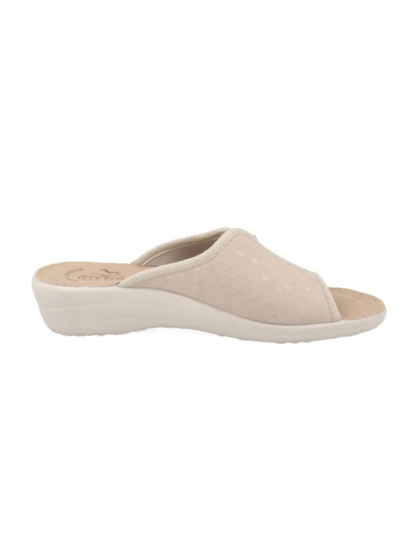 Ciabatte Fly Flot beige donna per comfort e stile italiano