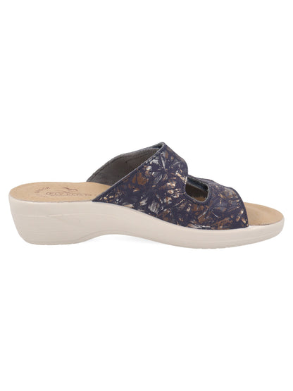 Fly Flot ciabatta donna blu dal comfort superiore