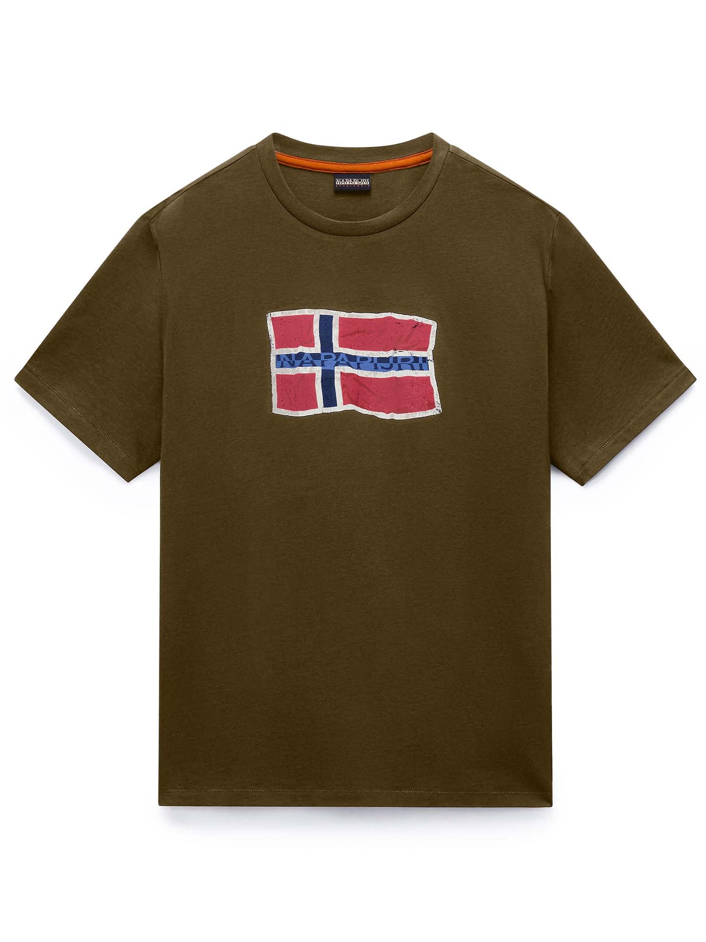 T-shirt uomo Napapijri S-Mahsa verde