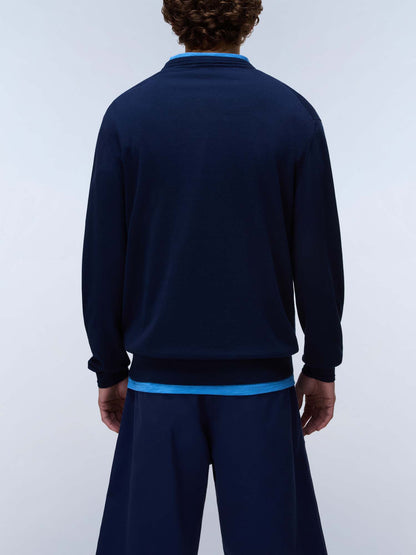 Napapijri Decatur 2, maglia uomo blu