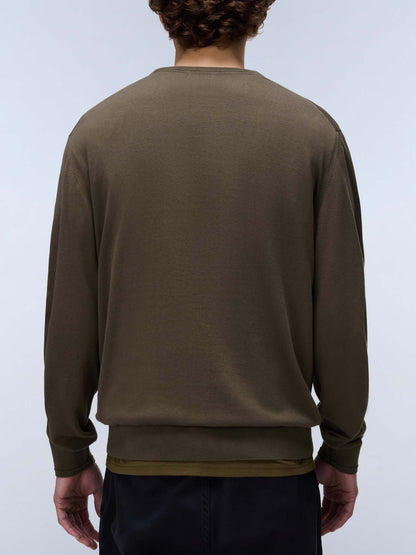 Napapijri Decatur 2, maglia uomo verde primavera