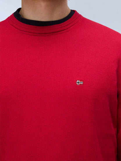 Maglia Napapijri Decatur 2 rossa da uomo