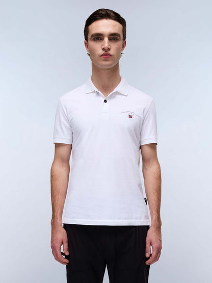 POLO ELBAS NAPAPIJRI DA UOMO BIANCO