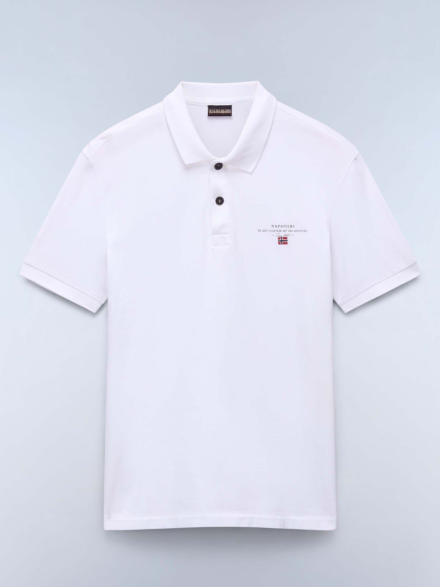 POLO ELBAS NAPAPIJRI DA UOMO BIANCO